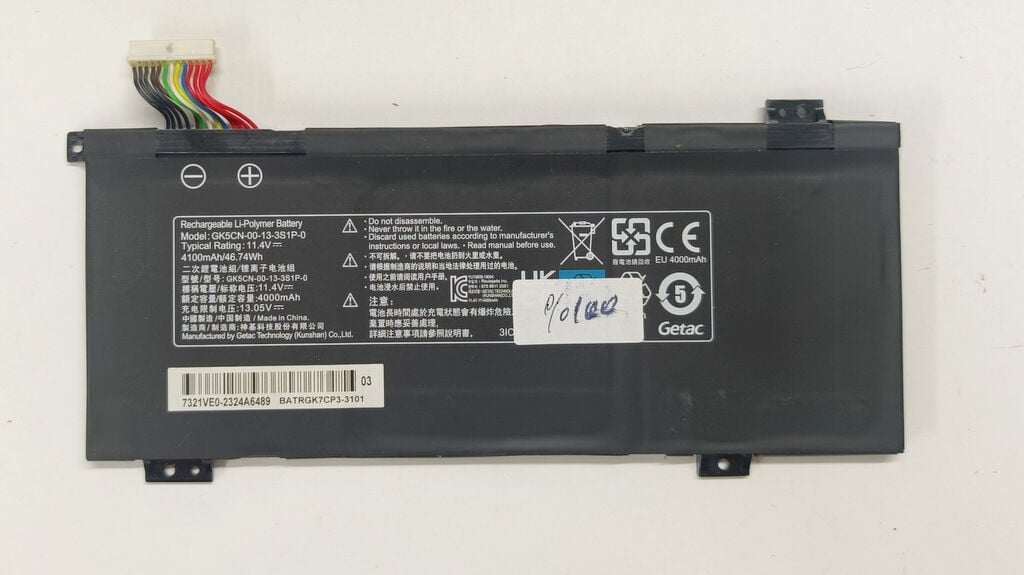 Monster Orijinal Batarya Pil GK5CN-00-13-3S1P-0 100 Sağlık