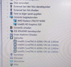 Lenovo 500-15ISK 500-15ACZ Z51-70 Y50C V4000 80NT 80K4 400-15ISK Orijinal Anakart i5-6200U AMD R7 M360 LA-C851P