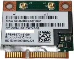 Hp 650 G1 655 G1 Orijinal Wireless Kart 697316-001 666914-001
