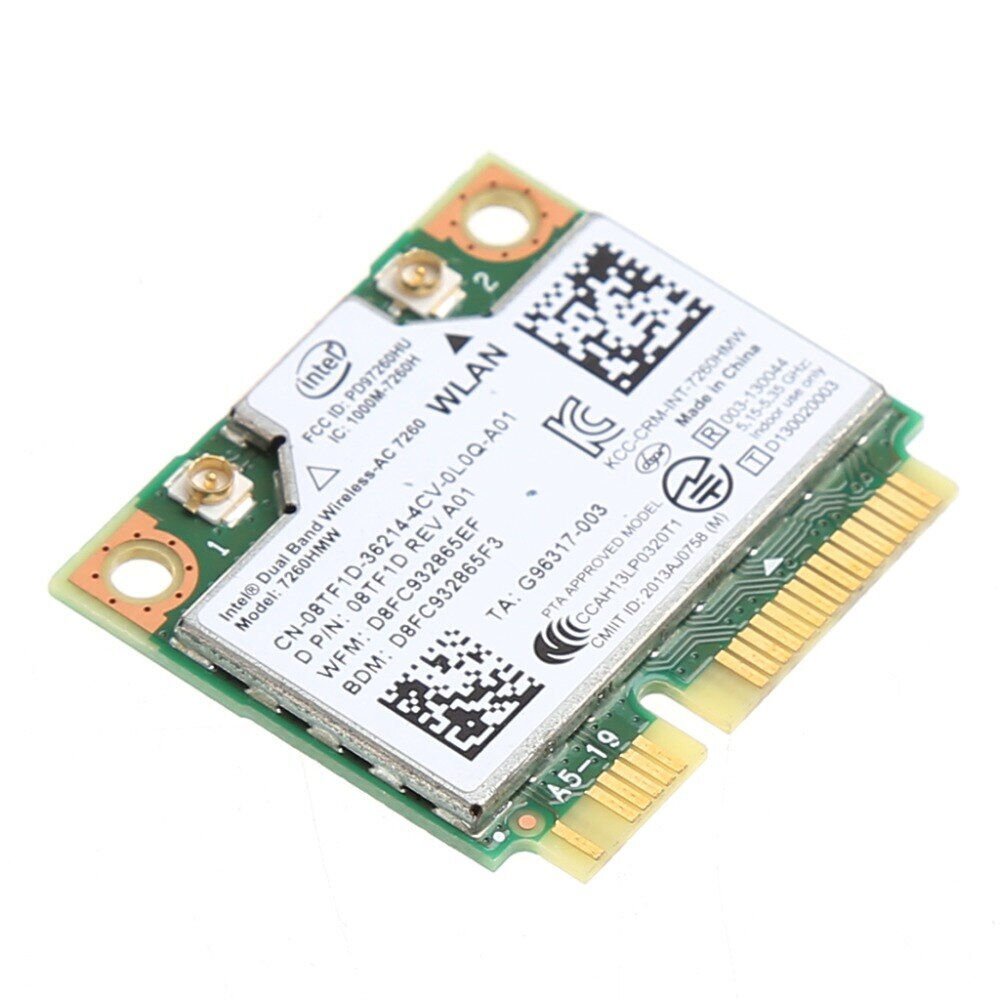 Hp 650 G1 655 G1 Orijinal Wireless Kart 710661-001 756753-001 784639-005 Intel Dual Band Kablosuz-ac 7260