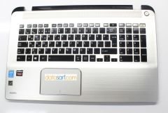 Toshıba Qosmıo X75-B Orijinal Üst Kasa Klavye TouchpadV000351760