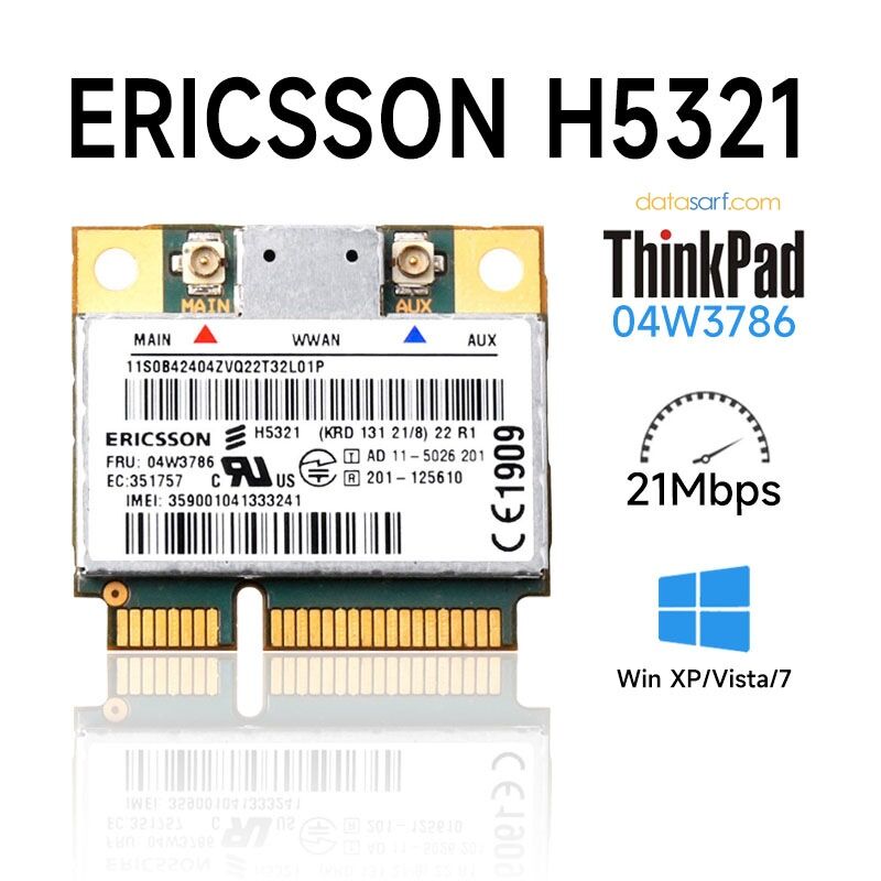 Lenovo Thinkpad X220 X220i X230 X230i 3G WWAN Kart 60Y3297