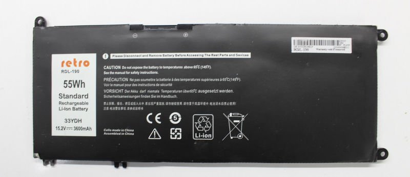 Dell 15 7577 7587 7588 P72F 3779 3579 Orijinal Batarya Pil