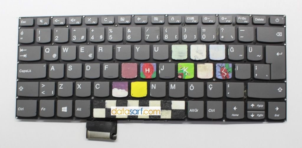 Lenovo ideapad 130S-14IGM Kusurlu Klavye 81A50027TX