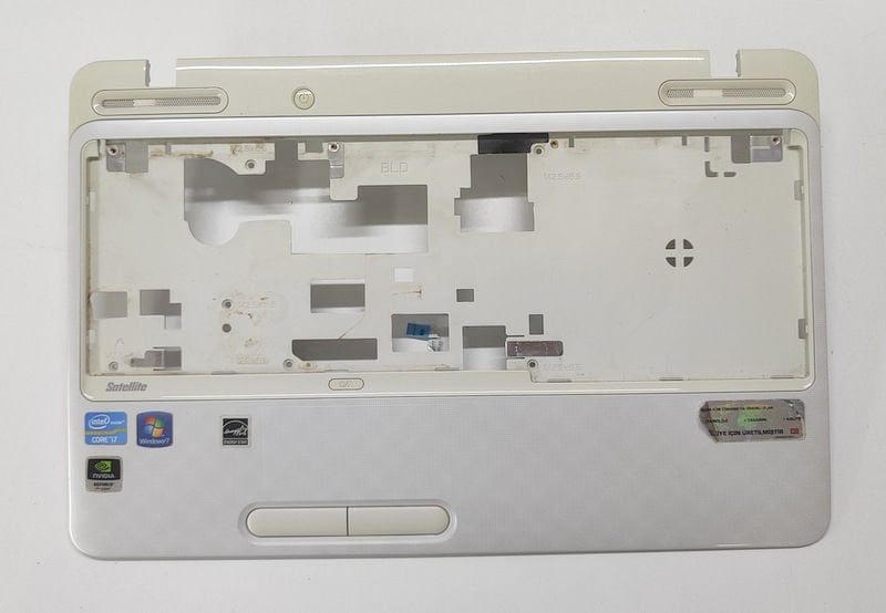 Toshiba L750 L750D L755 L655D Orijinal Üst Kasa Palmrest Beyaz