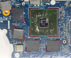 HP EliteBook 850 G1 G2 855 G1 G2 750 G1 G2 755 G1 G2 Orijinal Anakart Kasa i7-4600U HD8500M