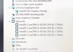Dell 3542 3541 3543 P40F Orijinal Anakart i5-4210U 13269-1 UMA