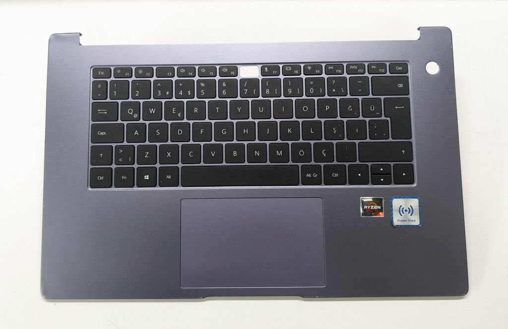 Huawei D15 BOH-WAQ9R BOH-WAP9R BOD-WFE9 Honor BBR-WAH9 Orijinal Üst Kasa Klavye Palmrest