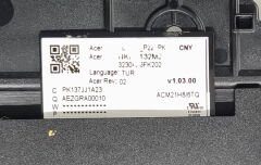 Acer Predator Helios 16 PH16-71 PHN16-72 N23Q1 N23C12 Orijinal Klavye Üst Kasa Palmrest ACM21H8