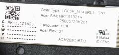 Acer AN515-55 43 55 56 57 AN715-50 N18C3 N20C1 Orijinal Klavye Üst Kasa Palmrest AP3AT000422 ACM20M1