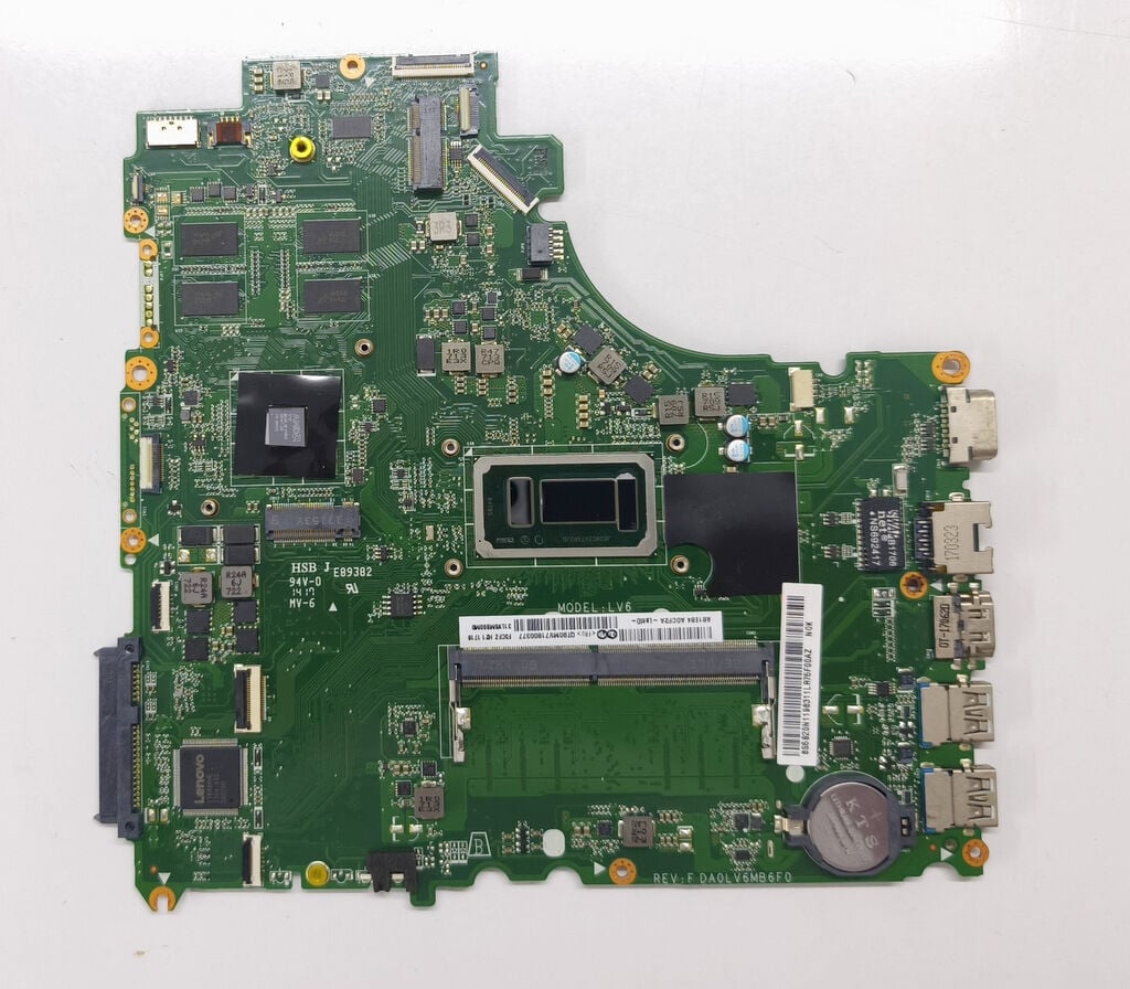 Lenovo V310-15 V310-14 V510-15 V310-15IKB V310-15ISK 80T3 80SY Orijinal Anakart i3-6006U R7 M340 2GB DA0VL6MB6F0 REV F