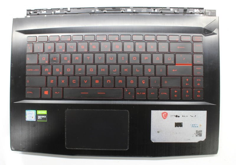 MSI MS-16R4 Orijinal Klavye NSK-FDDBN0T 9Z.NEVBN.D0T