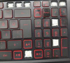 Acer AN515-55 43 55 56 57 AN715-50 N18C3 N20C1 Orijinal Klavye Üst Kasa Palmrest AP3AT000422 ACM20M1