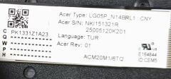 Acer AN515-55 43 55 56 57 AN715-50 N18C3 N20C1 Orijinal Klavye Üst Kasa Palmrest AP3AT000422 ACM20M1