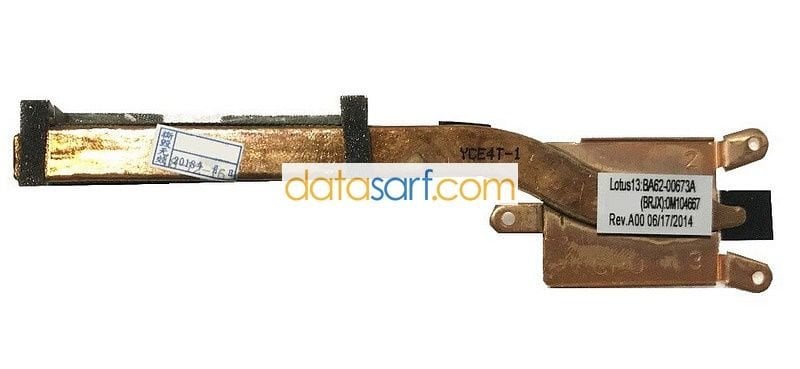 Samsung NP535U3C Orijinal Heatsink Soğutucu Bakır BA62-00673A