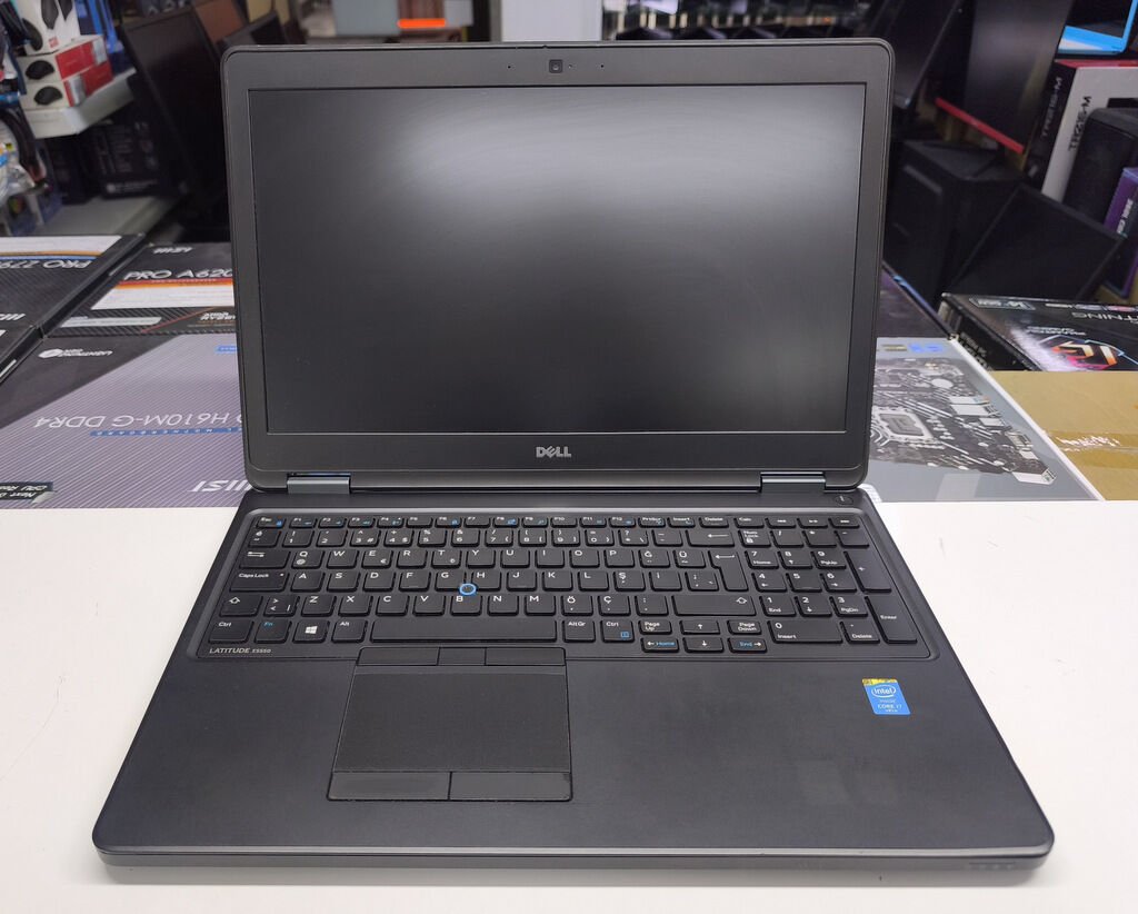 Dell Latitude E5550 5550 P37F P37F001 Orijinal Anakart Ekran Kasa İ7-5600U