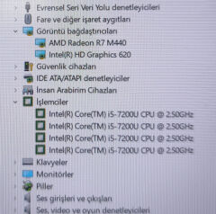 Lenovo V330-15 V130-15IKB V130-15IGM 81HN Orijinal Anakart İ5-7200U R7 M440 2GB  LV315KB 17807-3M 448.ODC04.003M
