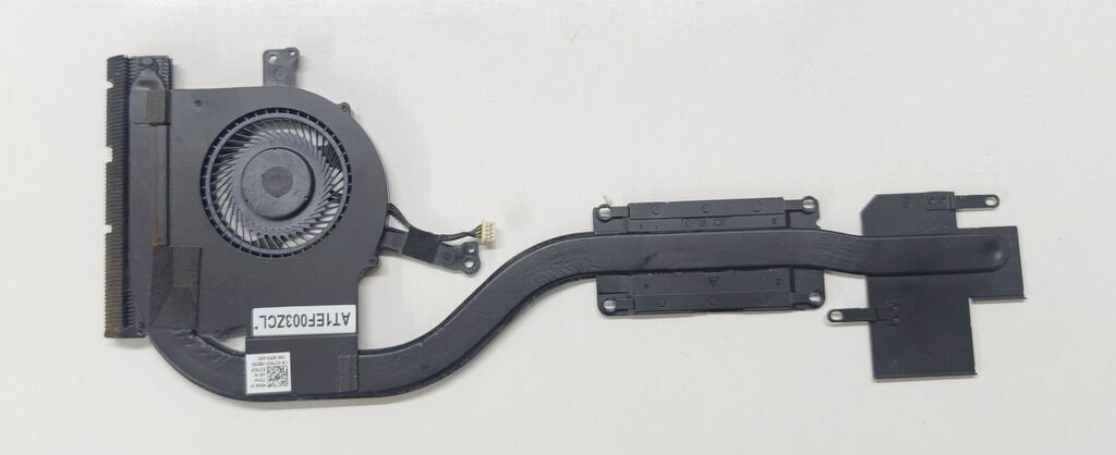Dell Latitude 5570 E5570 P48F P48F001 Precision 15 3510 Orijinal Fan Soğutucu Bakır Heatsink Harici Ekran Kartlı AT1EF003ZCL
