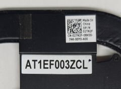 Dell Latitude 5570 E5570 P48F P48F001 Precision 15 3510 Orijinal Fan Soğutucu Bakır Heatsink Harici Ekran Kartlı AT1EF003ZCL