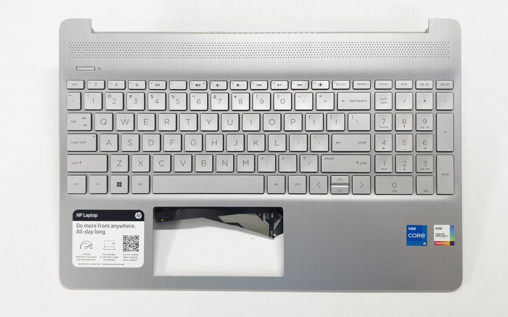 Hp 15S-FQ 15S-ER 15S-FR 15T-DY 15S-EQ TPN-Q230 TPN-Q222 15-EF 15-ER 15-DY 15-EF Orijinal Klavye Üst Kasa