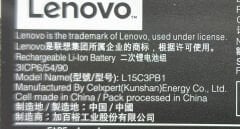 Lenovo Yoga 520-14 320S-14 Flex 5-1470 81C8 80X8 Orijinal Batarya Pil L15C3PB1 L15C2PB1 L15M2PB1 L15L2PB1 %60 Performans