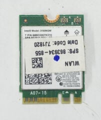 HP 15-BS 15-BW 15-RB 15-RA 250 G6 255 G6 Orijinal Wirless Kart İntel 3168ngw 852511-001 863934-855 01AX06
