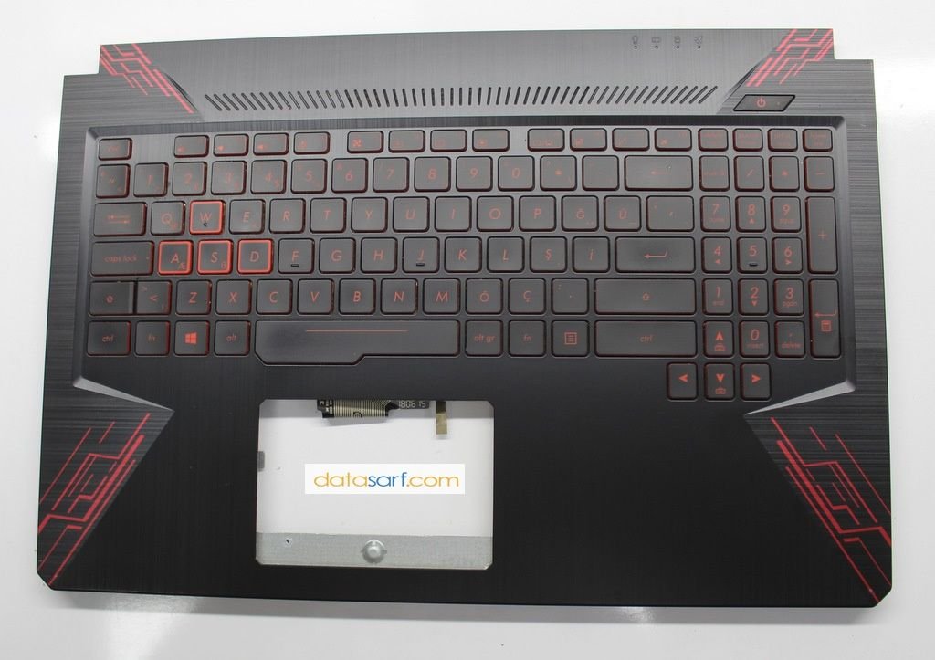 Asus FX80GE  Orijinal Üst Kasa Palmrest Klavye 3RBKLTFJN20V AEBKLA06010