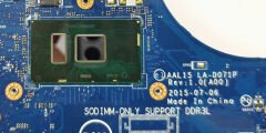 DELL P51F 5551 5552 5558 5559 5555 Vostro 3558 3559 V3558 V3559 Orijinal Anakart İ7-6500U LA-D071P