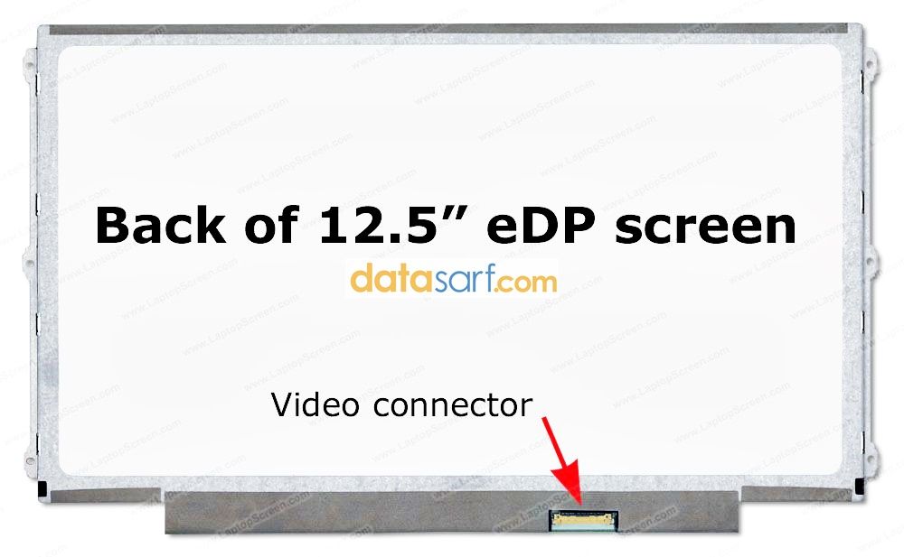Dell M6F9D Lcd Ekran B125XTN02.0 12.5 Slimled 30 Pin 1366 768