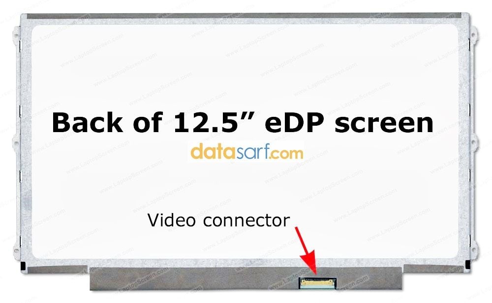 Hp Elıtebook 820 G1 Lcd Ekran B125XTN02.0 12.5 Slimled 30 Pin 1366 768