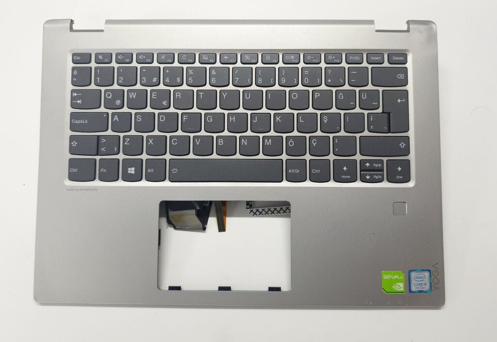 Lenovo Yoga 520-14 320S-14 Flex 5-1470 81C8 80X8 Orijinal Klavye Üst Kasa Palmrest