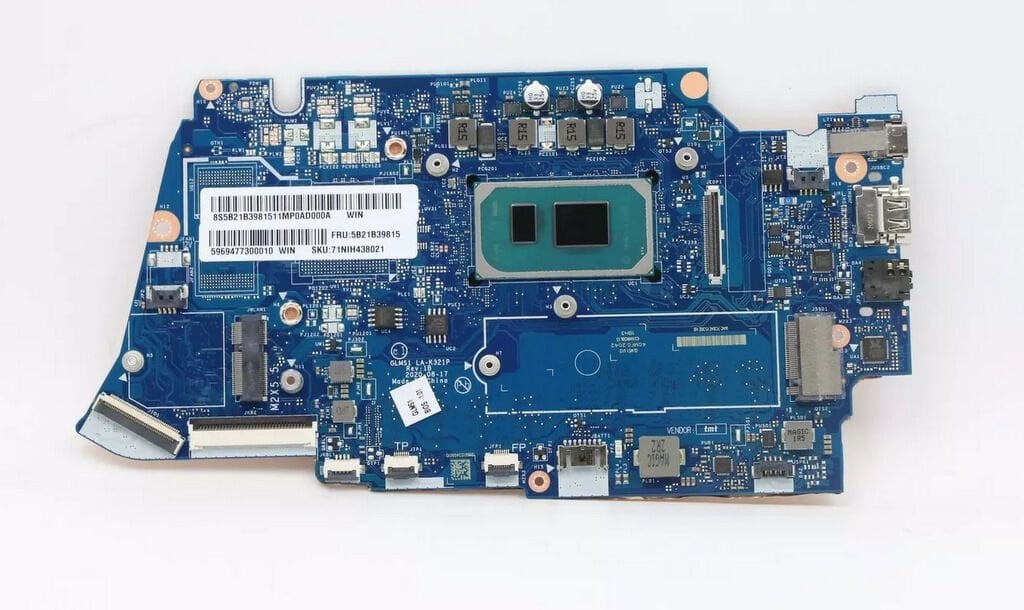 Lenovo İdeapad 5-14ITL05 5-14IIL05 5-14ARE0 Orijinal Anakart Orijinal Anakart i5-1135G7 8 RAM LA-K321P 5B21B39816