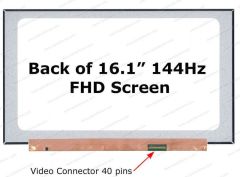 HP Victus 16-D1045NT Uyumlu 16.1 40 Pin 144HZ Led Ekran FHD IPS 1080P