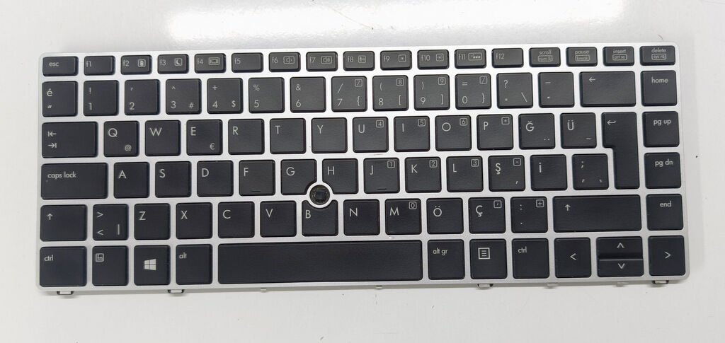 HP 9470 9470M Orijinal Işıklı Klavye 697685-141