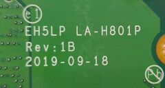 Acer A315-42 A315-43 A315-54 A315-56 N19C1 EX215-51 EX215-52 Orijinal Anakart Ryzen 3 3200U LA-H801P