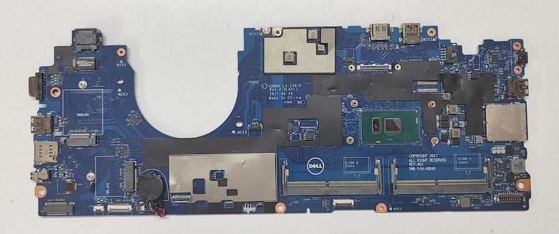 Dell Latitude E5580 Anakart  i7-7600U DDR4 LA-E091P KPDTX