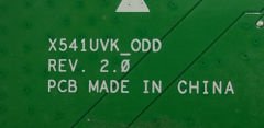 Asus X541UVK _ODD Rev 2.0 Harddisk Kart