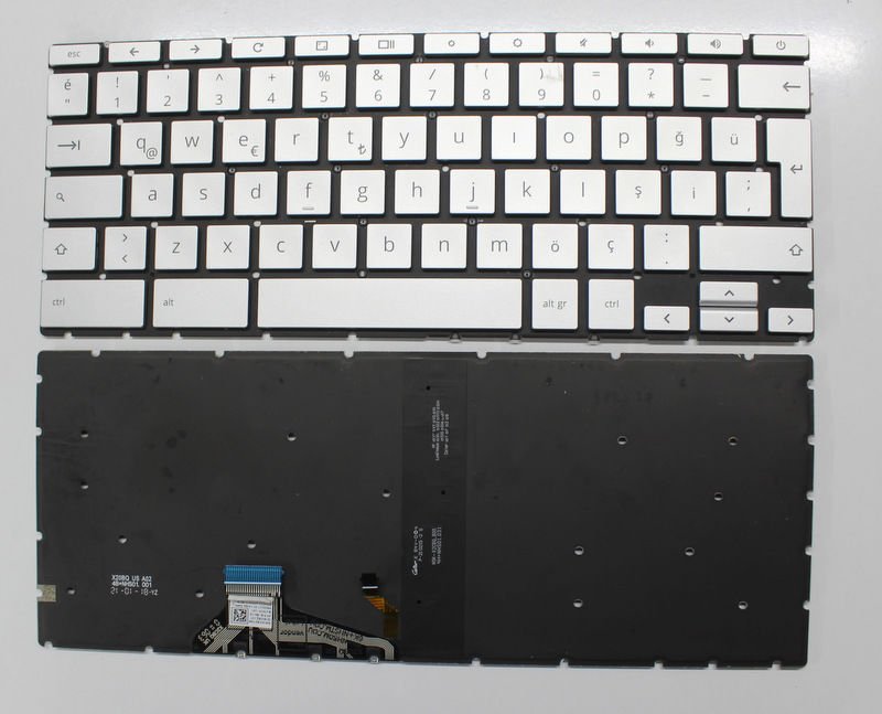 Hp Chromebook Pro C640 C645 TPN-Q254 Orijinal Klavye NSK-X2CBQ-C0T  9Z.NHSBQ.COT M30600-141