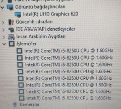 Hp HSN-Q07C Orijinal Anakart İ5-8250U DA0X8CMB6E0  REV E