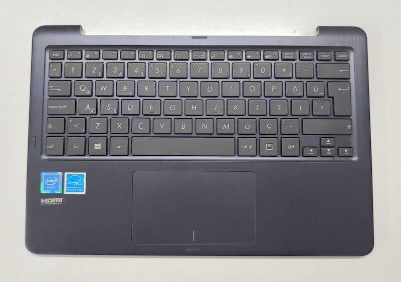 Asus Transformer TP200 TP200S E205 X205 Orijinal Üst Kasa Klavye