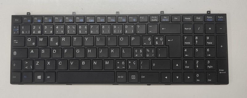 Monster Abra A7 V5.3 V5.1.1 V5.2 V5.4 Orijinal Klavye MP-13H86TQJ43091  6-80-W67C0-250-1