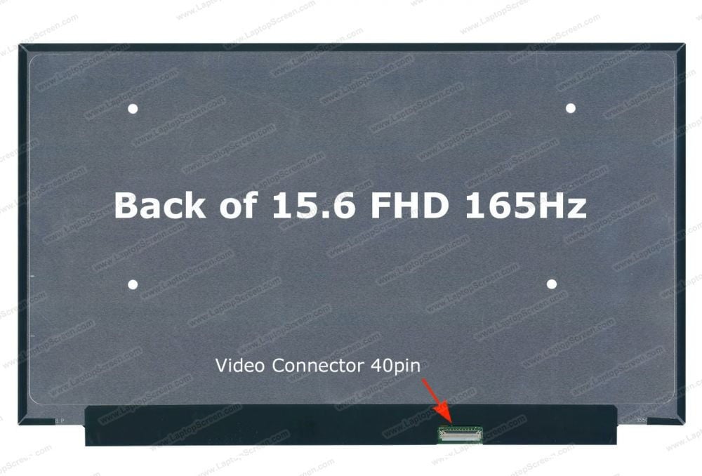 Dell G15 5530 5531 5535 5540 5545 P121F Orijinal Lcd Ekran LP156WFG(SP)(T6) 21MM 165HZ