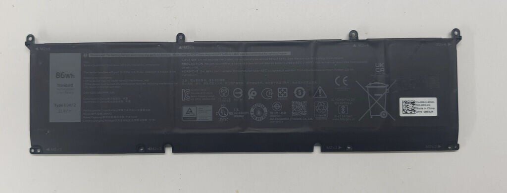 Dell G15 5530 5531 5535 5540 5545 P121F Orijinal Batarya Pil 69KF2