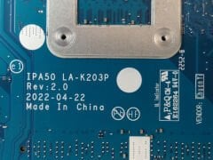 Hp 15-DW 15-DR 15-GW 15S-DY 250 G8 250 G9 Orijinal Anakart i5-1235U LA-K203P