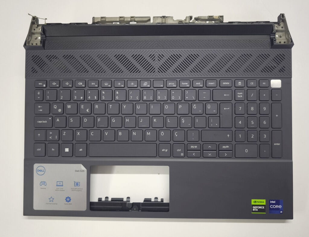 Dell G15 5530 5531 5535 5540 5545 P121F Orijinal Klavye Üst Kasa Palmrest 025CCM