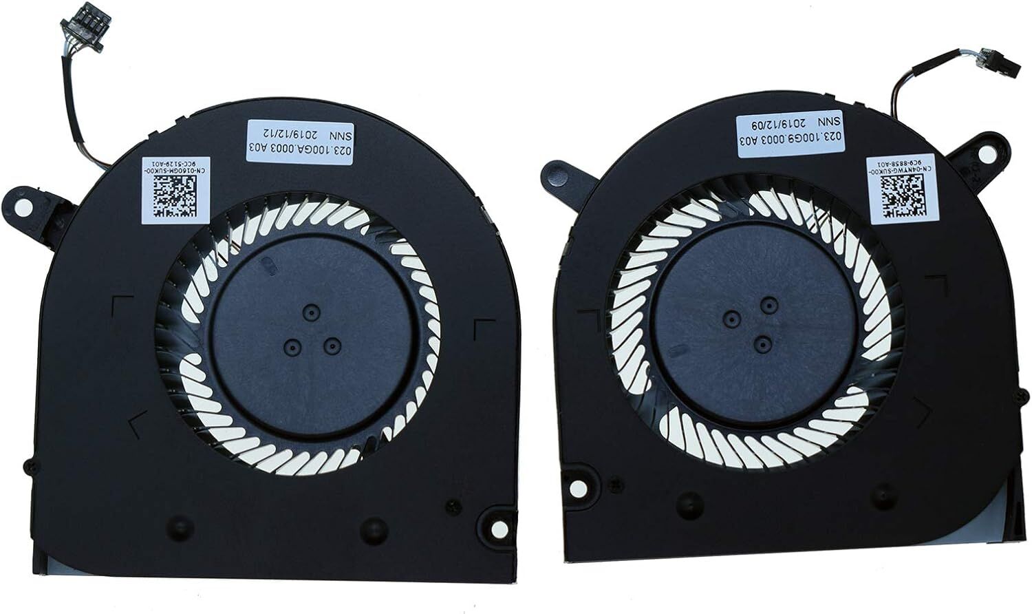 Dell G3 15 3500 3590 P89F 5500 5505 Orijinal Fan Çift Sağ Sol 04NYWG