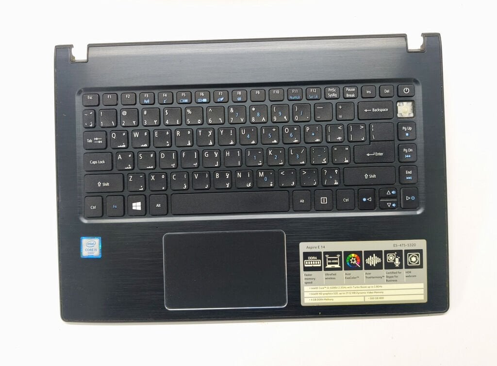 Acer Aspire E5-475 474 473 E5-476 P249 N16Q1 Orijinal Üst Kasa Klavye Arızalıdır