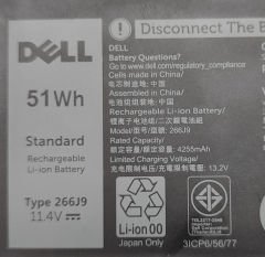 Dell G3 15 3500 3590 3790 G5 15 5500 SE 5505 Inspiron 5490 P89F P89F002 Orijinal Batarya 266J9 %80 Sağlık