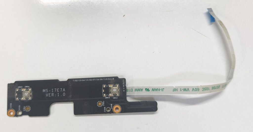 MSI GE75 GP75 GL75 MS-17E1 MS-17E2 MS-17E3 MS-17E4 MS-17E5 MS-17E6 MS-17E7 MS-17E8 MS-17E9 Orijinal Touchpad Buton Kart MS-16E7A