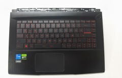 Msi MSI GF63 GF65 MS-16R1 MS-16R2 MS-16R4 Orijinal Klavye Üst Kasa Palmrest